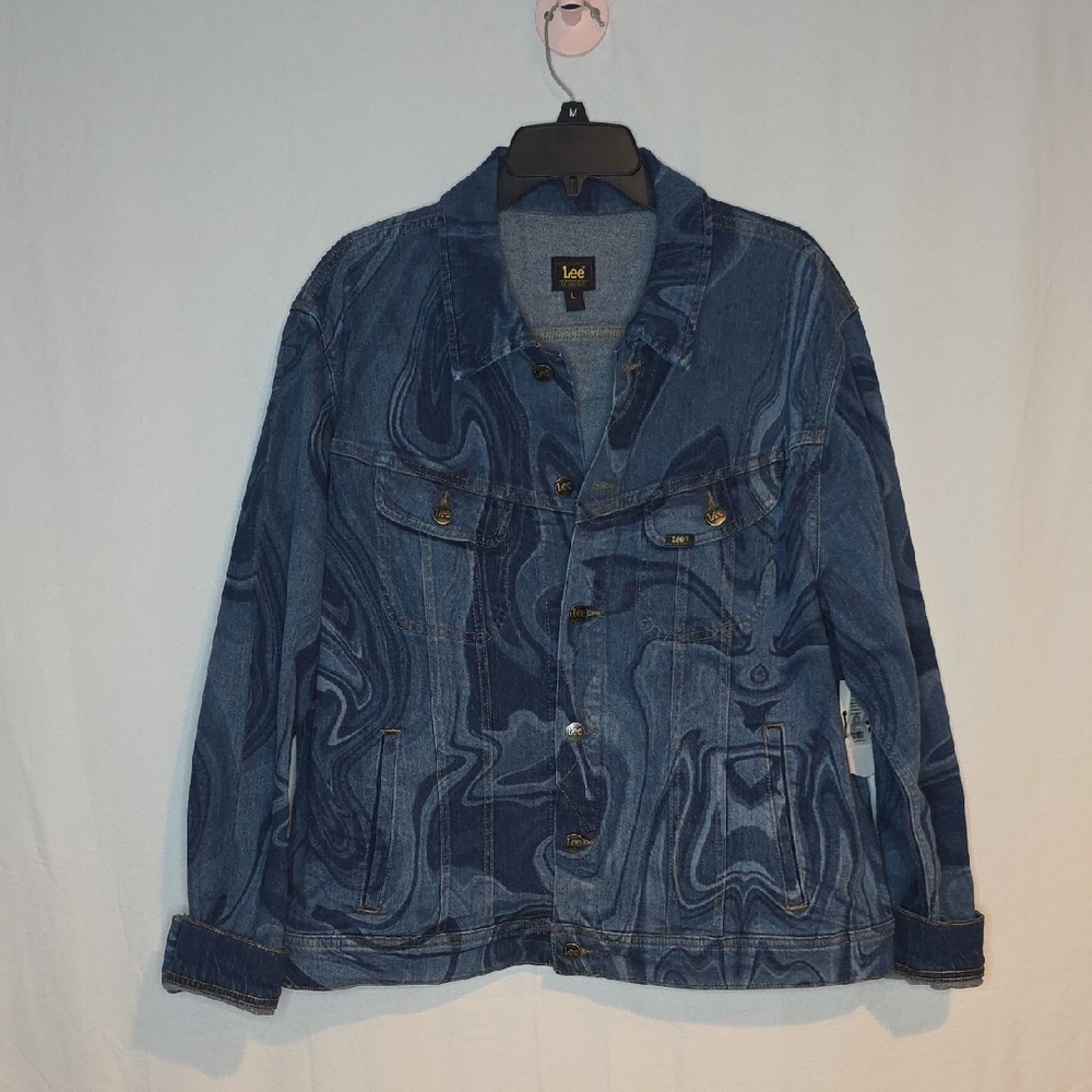 Lee Blue Denim Jacket (Pucci Inspired)